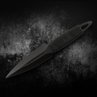 Нож Метательный Черный Стрела (кинжал) с чехлом - изображение 2