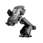 Універсальний автоутримувач HOCO David one-button center console car holder CA83 360° black