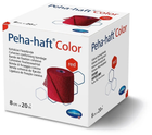 Бинт Peha-haft Color красный 8 см x 20 м 1шт когезивный фиксирующий