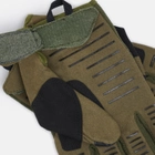Тактические военные перчатки UAD Atlant полнопалые сенсорные c защитой Олива L (UAD0016L) - изображение 5