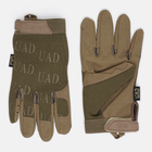 Тактические военные перчатки UAD ARES полнопалые сенсорные Койот M (UAD0022M) - изображение 1