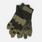 Тактические военные перчатки UAD Prometey полнопалые, сенсорные Олива L (UAD0019L) - изображение 3