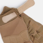 Тактические военные перчатки UAD Prometey полнопалые, сенсорные Койот L (UAD0018L) - изображение 4