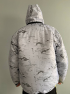 Военная тактическая армейская теплая куртка с капюшоном Белый M - изображение 2