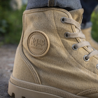 Ботинки мужские кеды обувь демисезонная M-Tac Койот 41 размер с зносостойкого хлопкового дышащего полотна практичные для отдыха на природе походов - изображение 7