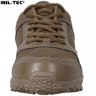 Спортивные кроссовки обувь демисезонная Mil-Tec ортопедические 40 Койот из водостойкого синтетического кожаного покрова 3D дышащая сетка повседневные - изображение 6