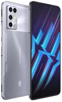 Smartfon ZTE Nubia RedMagic 6R 12/256GB Mercury Silver (TKONUISZA0001) - obraz 3