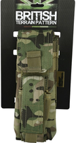 Підсумок Kombat для АК і пістолетного магазину Single Mag Pouch with Pistol Mag Мультикам (kb-smpp-btp) - зображення 1