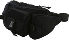 Сумка на пояс Kombat Tactical Waist Bag Черный (kb-twb-blk) - изображение 2
