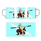 Чашка с принтом Аватар: Легенда об Аанге Аанг Avatar: The Last Airbender Aang AV 02.005 Кружка керамическая 0,33