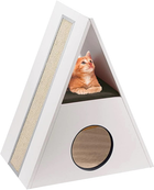 Mebel dla kotów FERPLAST Merlin z drapakiem i miejscem do spania 62x38,5x72 cm (74051021) - obraz 1