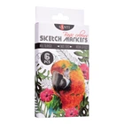 Набор маркеров Santi sketch Basic Colours 6 шт (390546)