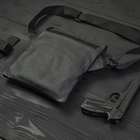 Тактическая кожаная сумка с кобурой Черная - изображение 4