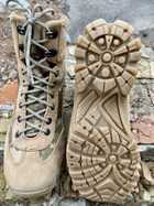 Берцы летние короткие облегченные, обувь для военных KROK BU01, 48 размер, хаки, 01.48 - изображение 6