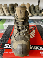 Тактические ботинки Single Sword Хаки, водонепроницаемая обувь для военных. 45 - изображение 3