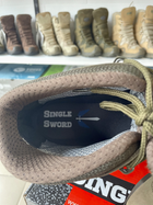 Тактические ботинки Single Sword Хаки, водонепроницаемая обувь для военных. 44 - изображение 7
