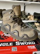 Тактичні черевики Single Sword Хаки, водонепроникне взуття для військових. 41 - зображення 5