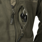 Куртка флисовая мужская Polish Infantry Jacket - Fleece Helikon-Tex Olive Green/PL Woodland M Тактическая - изображение 10