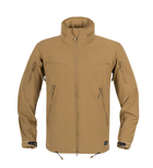 Куртка ветрозащитная Cougar QSA + HID Jacket Helikon-Tex Coyote L Тактическая мужская - изображение 2