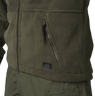 Куртка чоловіча флісова Polish Infantry Jacket - Fleece Helikon-Tex Olive Green/PL Woodland L Тактична - зображення 9