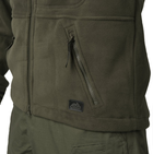 Куртка чоловіча флісова Polish Infantry Jacket - Fleece Helikon-Tex Olive Green/PL Woodland XL Тактична - зображення 9