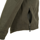 Куртка толстовка флисовая Cumulus Jacket - Heavy Fleece Helikon-Tex Taiga Green S Тактическая мужская - изображение 11