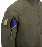 Куртка толстовка флисовая Cumulus Jacket - Heavy Fleece Helikon-Tex Taiga Green S Тактическая мужская - изображение 12