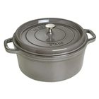 Кастрюля Staub Cast Iron 8,3 л серая с крышкой (1103018)