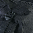 Тактический рюкзак Tactic 1000D для военных, охоты, рыбалки, туристических походов, скалолазания, путешествий и спорта чёрный - изображение 4