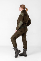 Костюм Eva Military спортивний флісовий, тактичний жіночий колір хакі, розмір M (44-48) - зображення 3