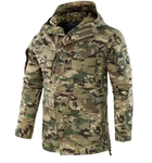 Тактическая куртка HAN WILD М 65 мультикам армейская ветрозащитная водонепроницаемая р.XL - изображение 1