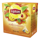 Herbata czarna Lipton Peach&Mango 20 torebek (8722700307617)