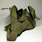 Тактическая поясная сумка Olive 0715 - изображение 3