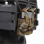 Магазинний підсумок Emerson Double Magazine Pouch для жилета S&S Precision камуфляж 2000000094915 - зображення 7