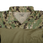Тактическая рубашка Emerson Assault Shirt M зеленый камуфляж AOR2 2000000101927 - изображение 7