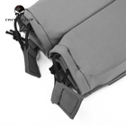 Магазинний підсумок Emerson Double Magazine Pouch для жилета S&S Precision Сірий 2000000094977 - зображення 3