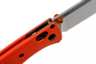 Нож складной Benchmade 533 Mini Bugout, оранжевая рукоять - изображение 6