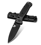 Нож складной Benchmade 535BK-2 Bugout, черная рукоять, черное лезвие - изображение 2