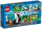 Zestaw LEGO City Ciężarówka do recyklingu odpadów 261 elementów (60386) - obraz 8