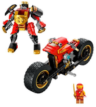 Zestaw klocków LEGO Ninjago Jeździec-Mech Kaia EVO 312 elementów (71783) - obraz 3