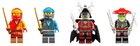 Zestaw klocków LEGO Ninjago Jeździec-Mech Kaia EVO 312 elementów (71783) - obraz 4