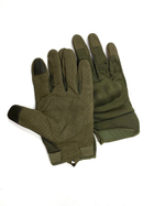 Військові тактичні рукавиці олива (L) - изображение 3