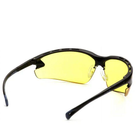 Тактические очки баллистические противоосколочные Pyramex Venture-3 желтые защитные для стрельбы военные 0 - изображение 4