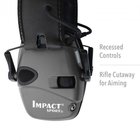 Навушники активні шумоподавляючі Howard Leight Impact Sport R-02524 чорні тактичні для стрільби - зображення 3