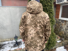 Тактична куртка Softshell армійська військова флісова куртка колір піксель софтшел розмір 54 для ЗСУ 54-02 - зображення 4