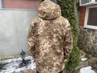 Тактична куртка Softshell армійська військова флісова куртка колір піксель софтшел розмір 52 для ЗСУ 52-02 - зображення 4