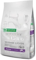Сухий беззерновий корм для юніорів Nature's Protection Superior Care White Dogs Grain Free Junior All Breeds
