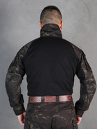 Тактическая военная рубашка Убакс Emerson Gen3 EM9256 M Черный мультикамуфляж (4820071340756) - изображение 9