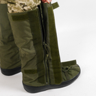 Гамаши Утепленные для Обуви Бахилы на Берцы Дождевые для Защиты Ног Олива M(39-42) - изображение 8