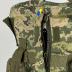Сумка баул-рюкзак тактичний Ranger LE2866 100л піксельний камуфляж - зображення 6